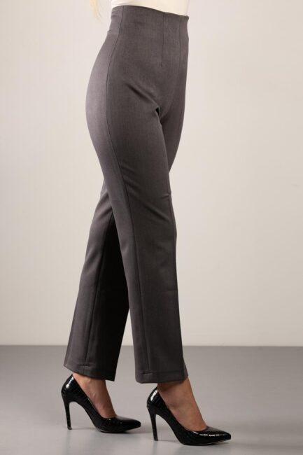 high waist straight pant