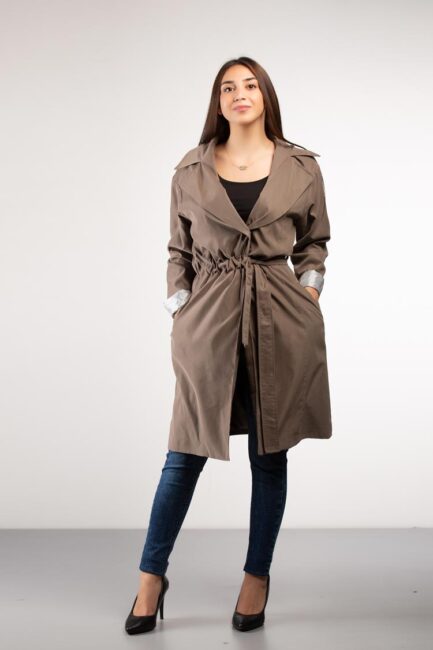 oversized belted coat