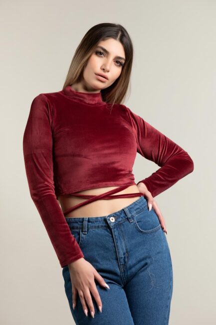 ribbed crop top