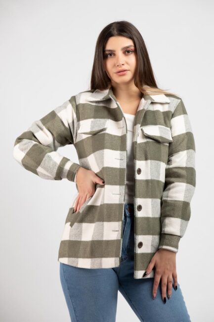 Oversized Overshirt With Pockets