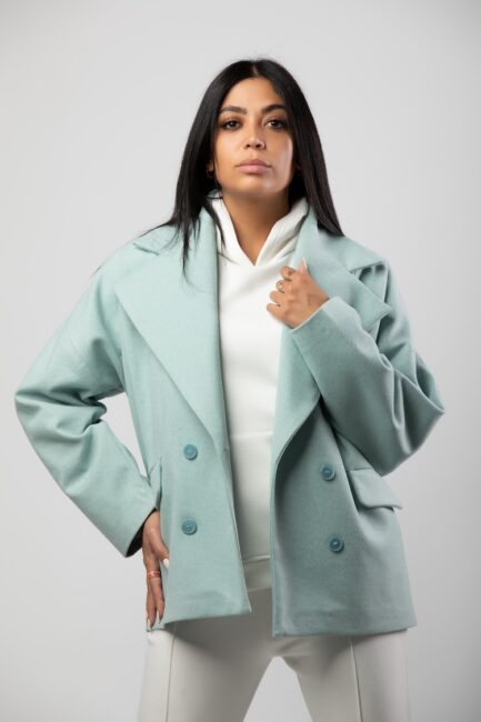 Oversized Tweed Jacket