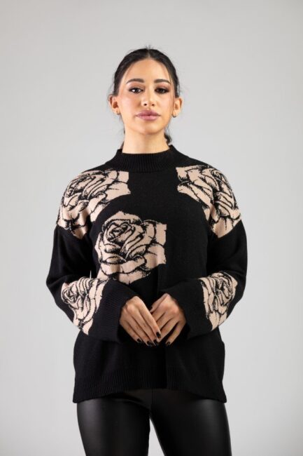 Sweater Knitted Jacquard