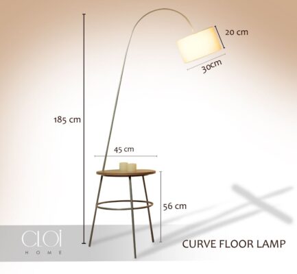CURVE FLOOR LAMP