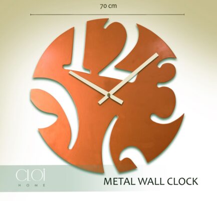 METAL WALL CLOCK