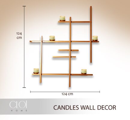 CANDLES WALL DECOR