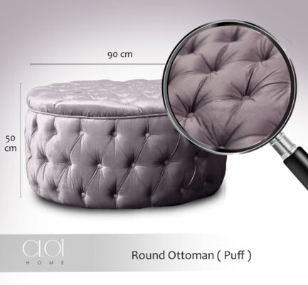 ROUND OTTOMAN (Puff)