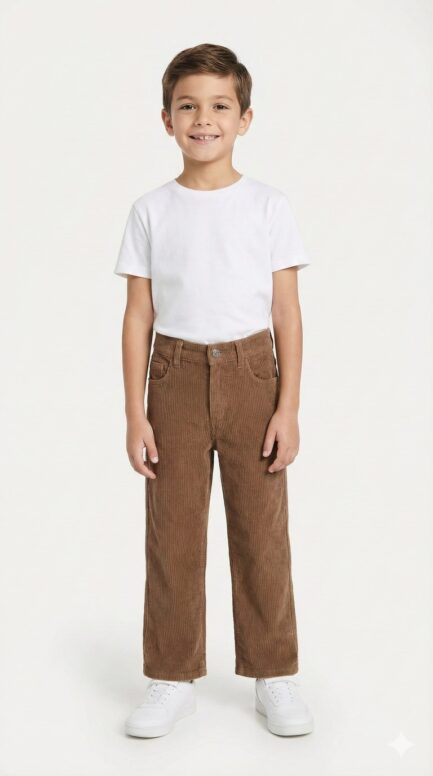 Corduroy Striaght Fit Pant