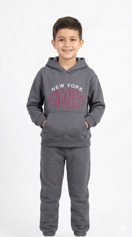 Oversized Fleece Swaetshirt Hoods With Embroidery