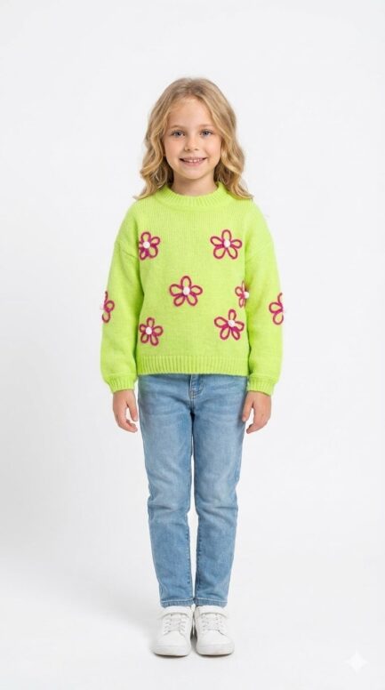 Knitted Sweater With Details